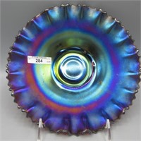Nwood 9" purple Rainbow PCE bowl w/Plain back