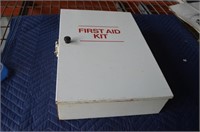 Large Metal First Aid Box