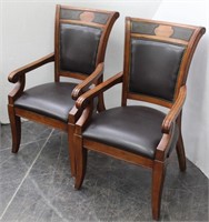 Pair of Ashley Monarch Valley Armchairs