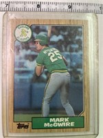 1987 Topps Rookie Mark McGuire Great Shape