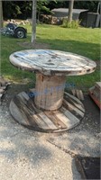 Large Wood Wire/Rope Spool approx. 4' Diameter