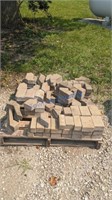 1 skid of misc. small pavers