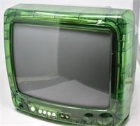 Zenith Green Acrylic See-Through 13" Color TV Set