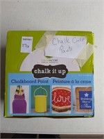 BOX OF CHALK CRAFT PAINT