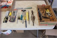 Flat of Screwdrivers & Wrenches