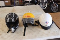 (3) Motorcycle Helmets