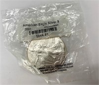 Uncirculated 2007 American Eagle silver $1