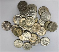 40 percent silver half dollar coin lot