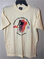 Vintage 1984 LA Olympics Cycling Shirt