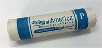 Unopened Coins Of America nickel roll