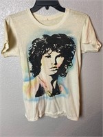 Vintage 1970s Jim Morrison Rainbow Shirt