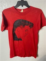 Vintage Elvis Presley Red Graphic Shirt