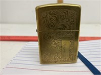 Brass Zippo Lighter 1991