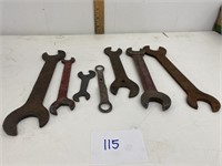 Vintage Open End Wrenches