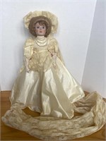 Mann Porcelain Bride Doll