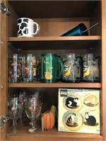 Glasses, Insulated Cups, Cat Plates