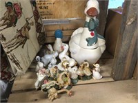 Lot Goose figurines