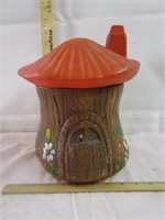 Retro Mushroom Cookie Jar