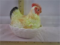 Hen on a Nest