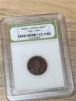 1939 Early Lincoln Penny Coin