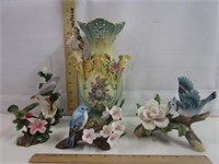 Vintage Japan Vase & Audrea Bird