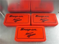 Snap On Tap & Die Empty Boxes Qty 3