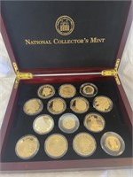 Tribute Coin Gold Clad Set in Box #6