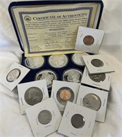 Hoarder Coin and Tribute Silver Clad Lot #11