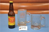 Vintage Triple XXX Root Beer items