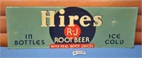 Vintage Hires Root Beer embossed tin sign
