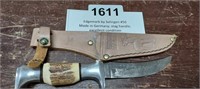 #50 EDGEMARK BY SOLINGEN STAG HANDLE KNIFE