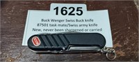 BUCK WENGER  BUCK KNIFE NEW