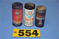 Vintage tin tube repair kits, TIMES THE MONEY
