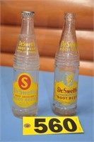 Vintage Dr. Swett's Root Beer bottles