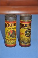 Early Locktite tin balloon tire patch kits
