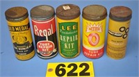 Group of antique & vintage tube repair kits