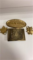 Vintage Belt Buckles and key chains