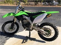 2009 Kawasaki KX450E9F Motorcycle