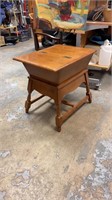 Vintage Lift Top Side Table