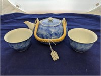 Vintage Japanese Teapot & Cups
