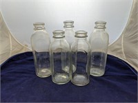 Vintage Milk Bottles