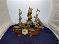 Vintage Sailboat Clock