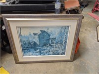 Picture of a Vintage Watermill