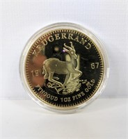 Krugerrand 1967 Replica Coin