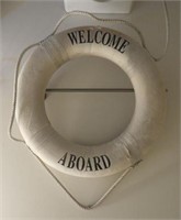 Lot #1857 - Welcome Aboard Life Ring