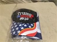 Trump Cap & flag