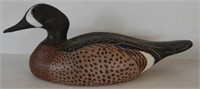 Lot #1913 - Hand carved Blue Wing Teal Hen decoy