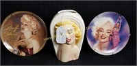 2) Bradford Exchange Marilyn Monroe Collector