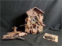 Vintage Cuckoo Clock - Damaged