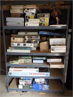 Lot #1986 - Commercial Shelf and Contents full